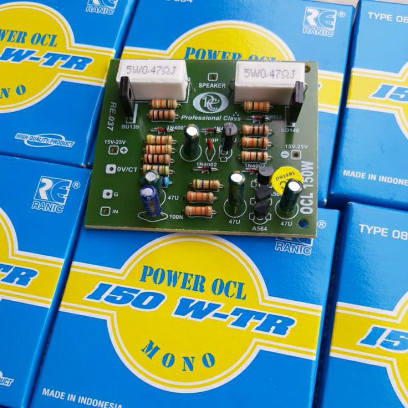 POWER MONO OCL DRIVER  MONO OCL 150W RANIC TYPE 084