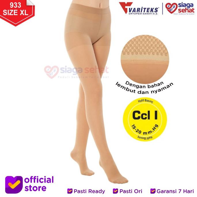 HF3624 Variteks - Varicose Stocking Pantyhouse ( Stocking varises Size XL )