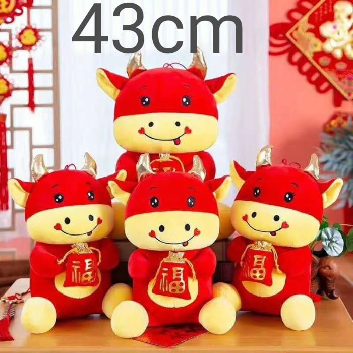 laristerus79 BONEKA MACAN JEMPOL boneka harimau boneka imlek hiasan imlek chinese new year 2022 B008