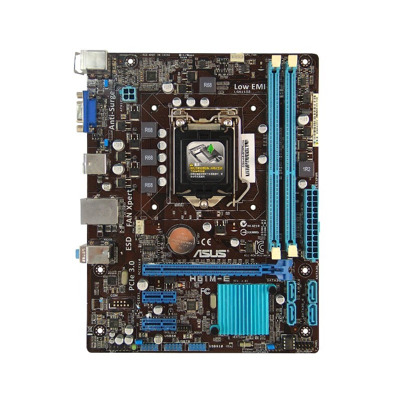 PROMO Motherboard Asus GigaByte H61M-E LAN Controller Soket LGA 1155 - DDR3