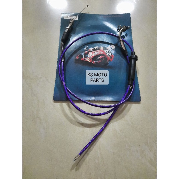 KABEL GAS YAMAHA RXS, RXK, RX KING LAMA (VARIASI KABEL WARNA)-3