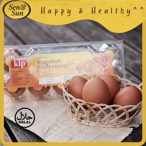 

Sen&Sun Telur Ayam Negeri Rendah Kolesterol 10 pcs