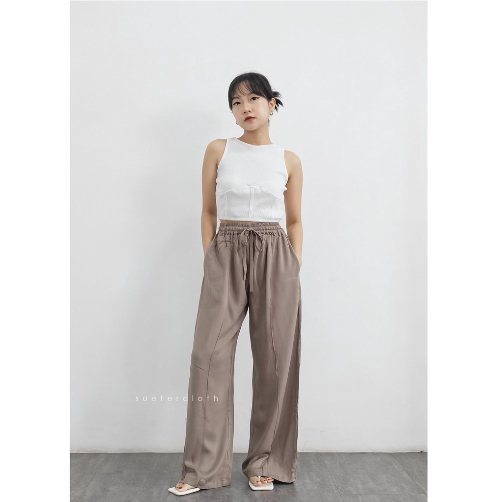 SUETERCLOTH - Zia cullote / Kulot wanita premium / Kulot Rayon / Celana Kulot Wanita Premium Rayon