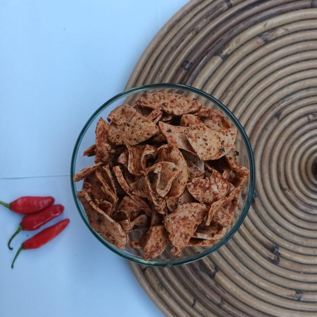 

Monika Snacks - Basreng Renyah Pedas Manis Daun Jeruk