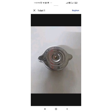 Tutup radiator kaleng W123 W124 W202 kaleng 140 derajat