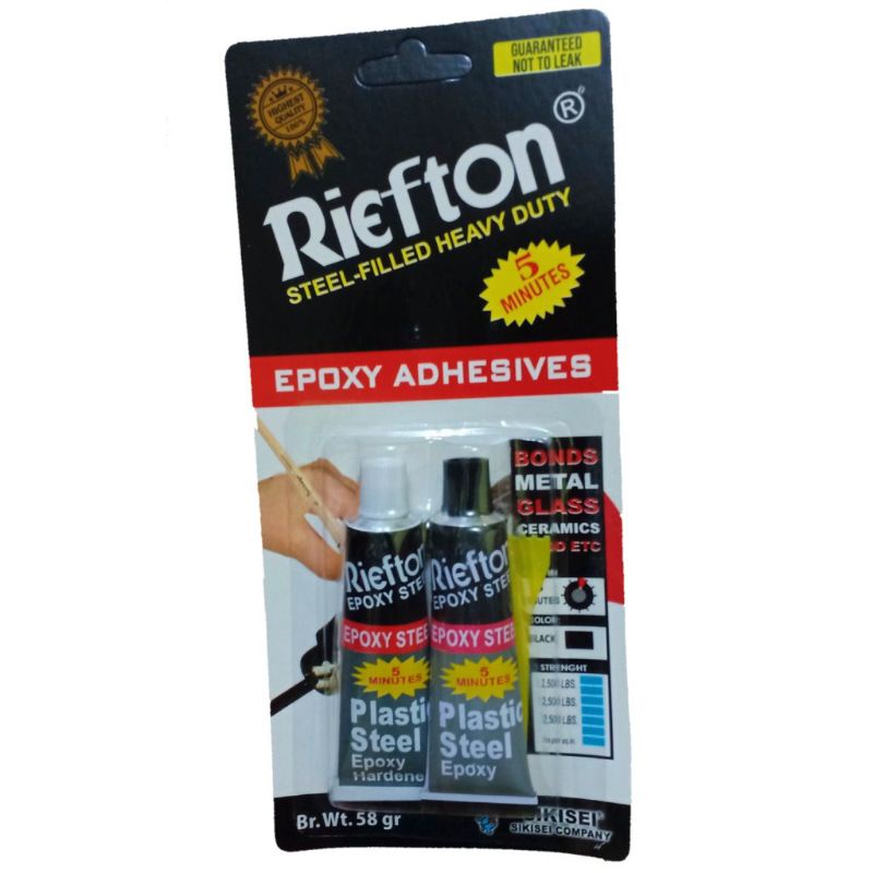 

Riefton Lem Besi 5 Menit Netto 58gr