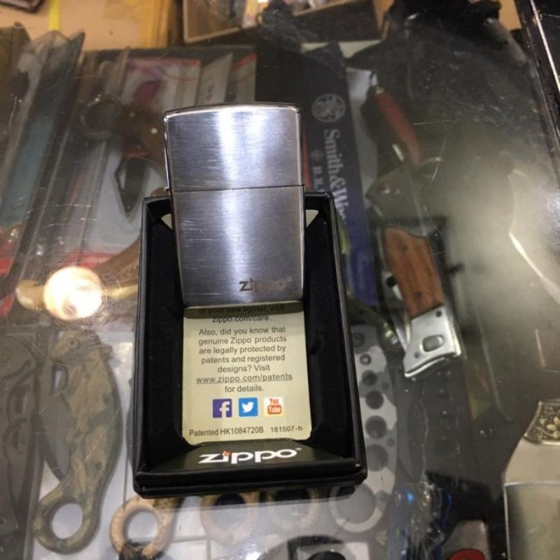 KOREK API ZIPPO SILVER MURAH