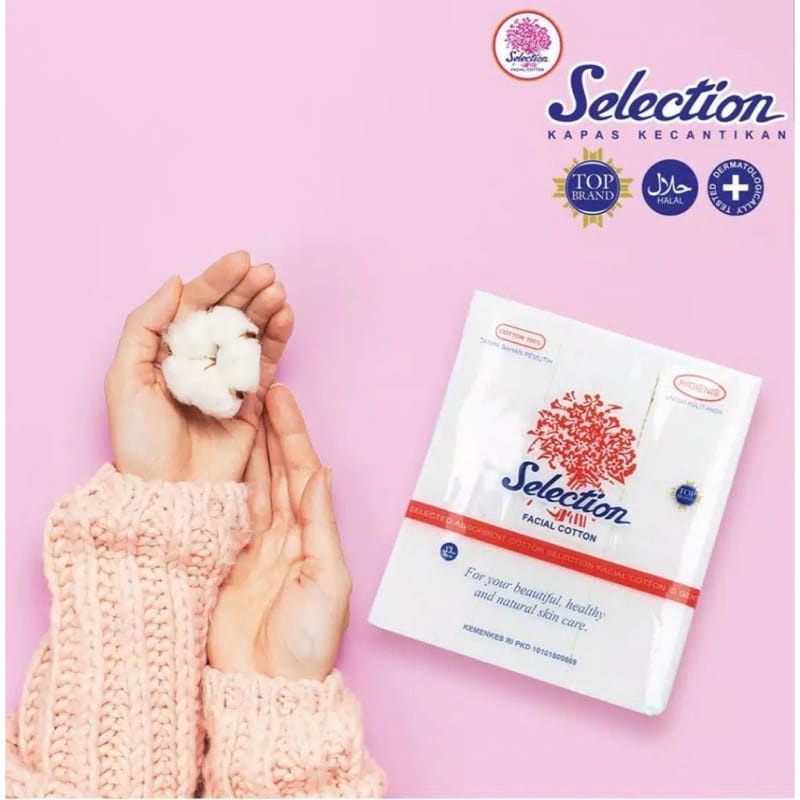 KAPAS WAJAH SELECTION 35gr FACIAL COTTON BUD