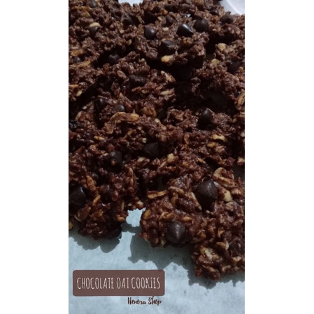 

Rolled Oat Cookies / Healthy Cookies / Vegan Cookies / Oat Cookies-Chocolate Chips