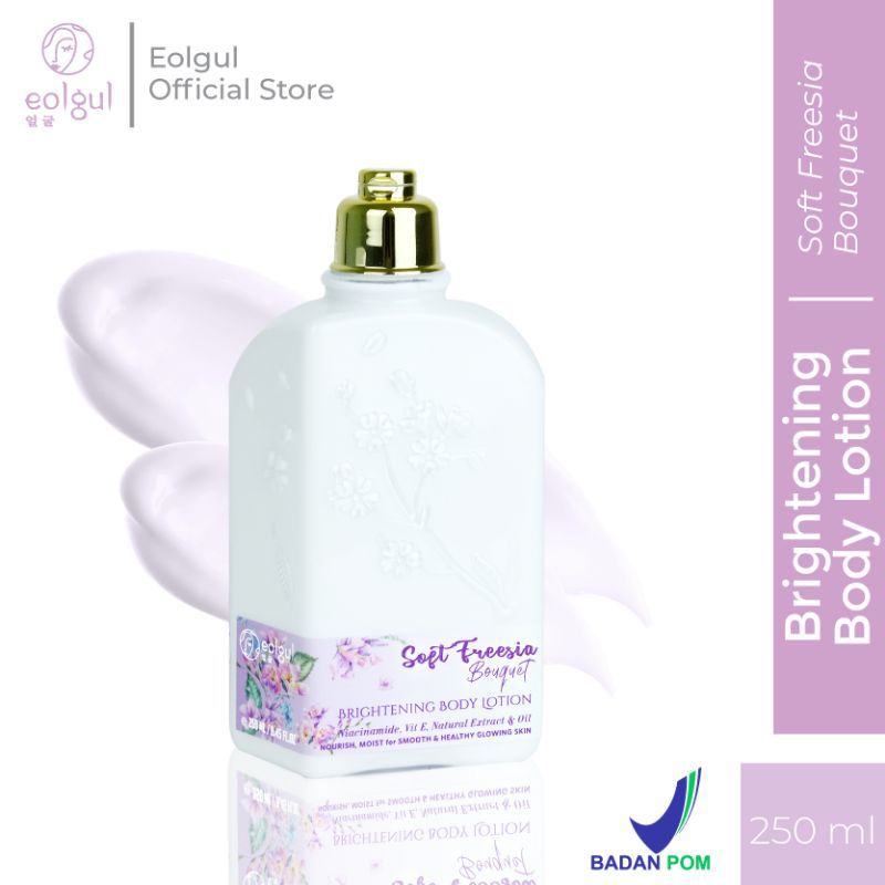 EOLGUL BRIGHTENING BODY LOTION – Soft Freesia Bouquet 250ML
