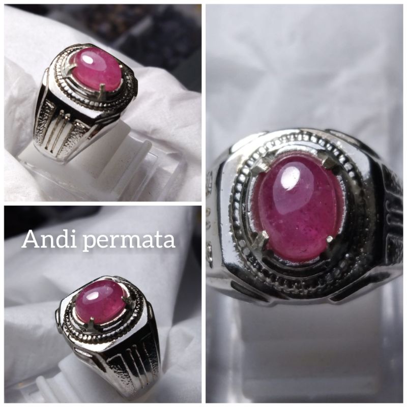 Natural permata ruby mozambique