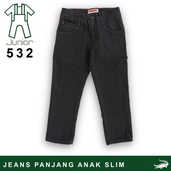 Crocodile DNIM Black 532 - Celana Jeans Anak Junior - Panjang Termurah Terbaru