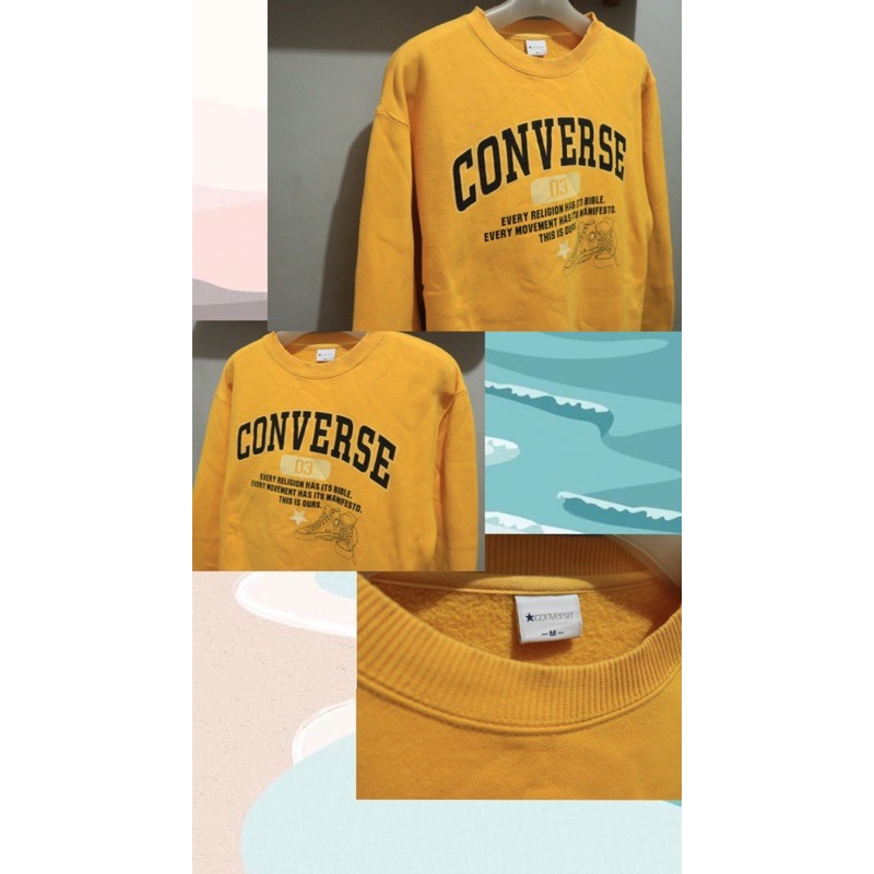 crewneck converse