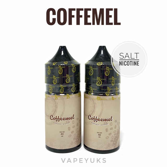 Coffeemel Salt Nic By Emkay Brewer Liquid Salt Nicotine Berpita