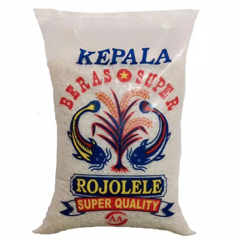 

BERAS ROJO LELE 5KG/BERAS Pulen super & wangi