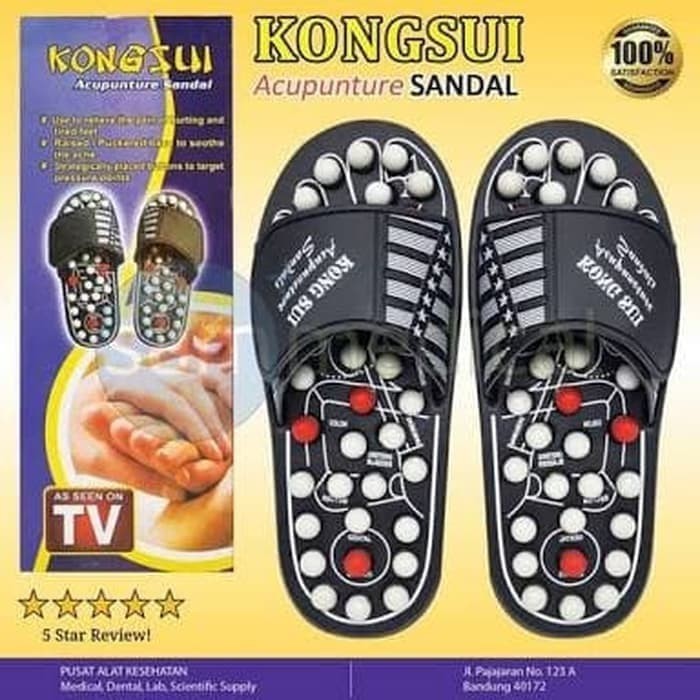 Sandal Terapi Refleksi Produk 100% Asli Impor NO TIPU-TIPU