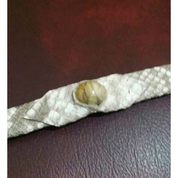 Gelang Bahan kulit asli bahan gelang indian natural alami fashion bukan emas stainless