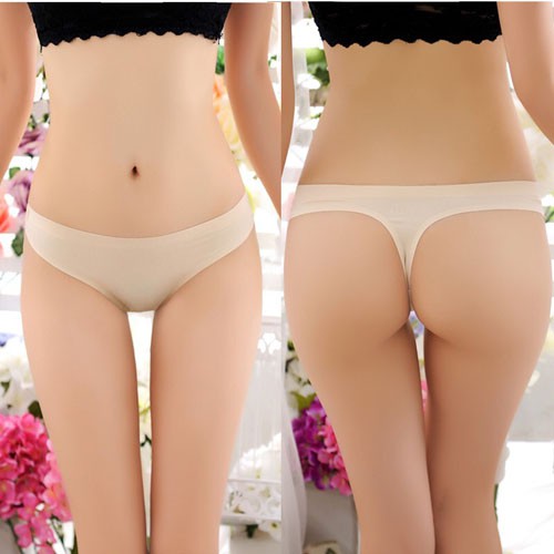 Celana Dalam Sexy G-String Wanita cd Seamless Thong Sexy ukuran Besar C007