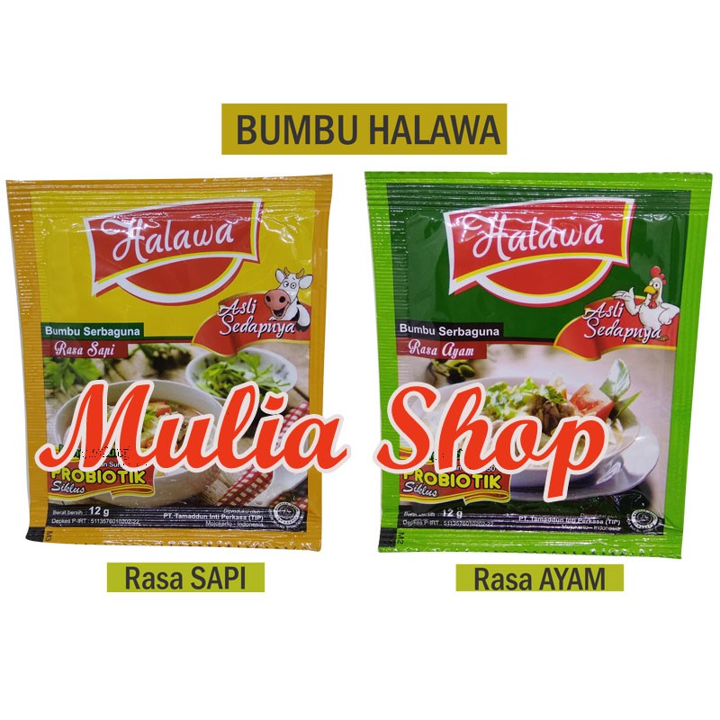 

Halawa Penyedap Rasa Organik Bumbu Masak Kaldu Plus Probiotik Siklus