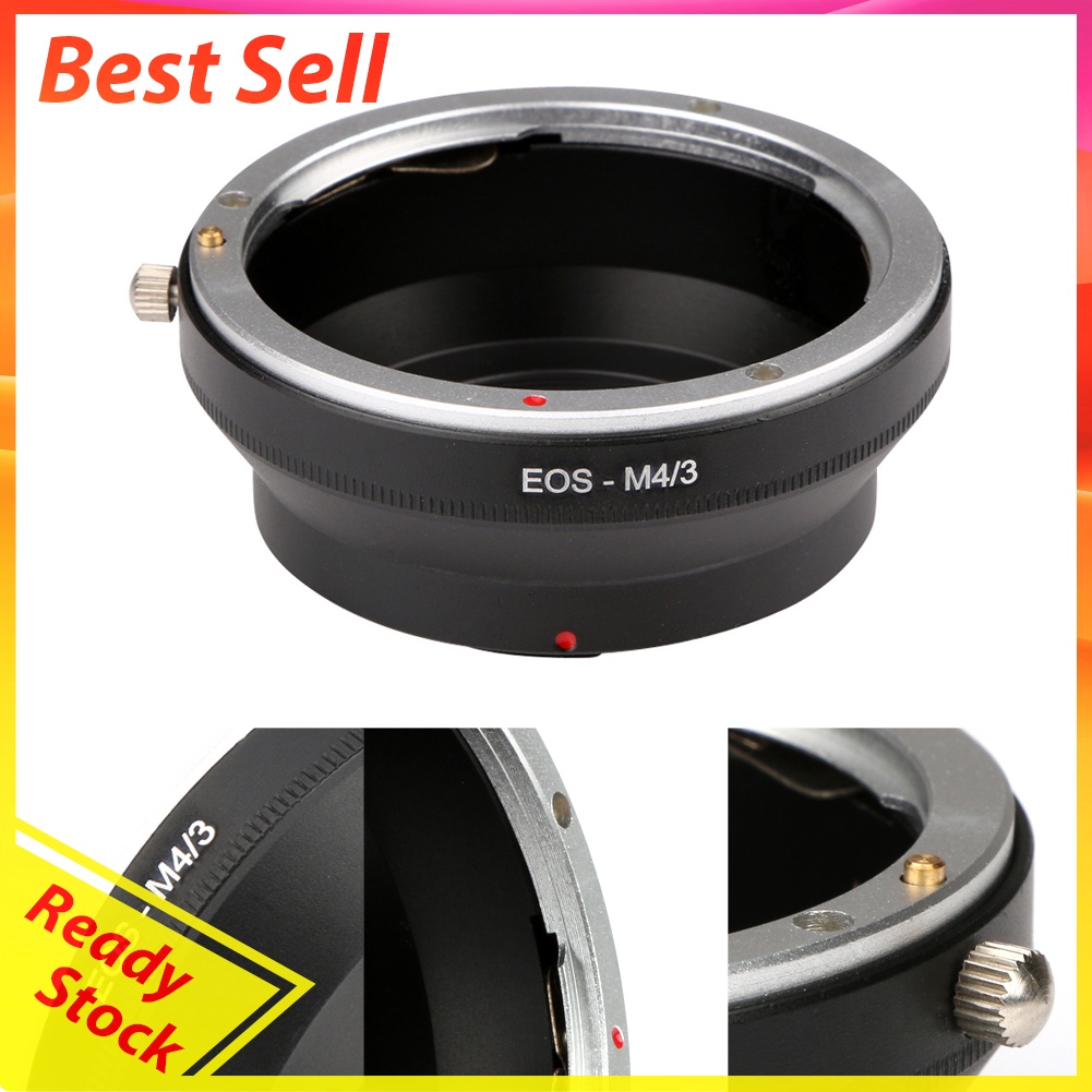 EOS-M4/3 for Canon EOS EF Mount Lens To Olympus Micro 4/3 Adapter Ring