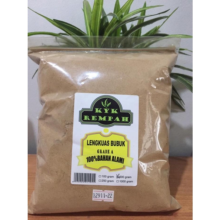 

Lengkuas Bubuk / Laos Bubuk 100% Murni [ 500 Gram]