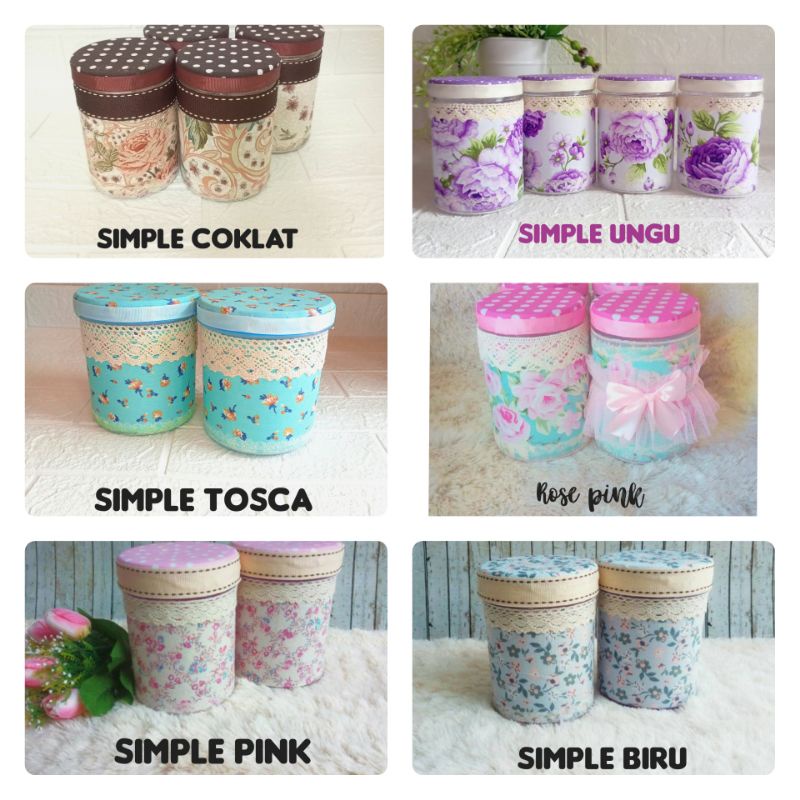 Toples Lebaran 750ml Renda Shabby