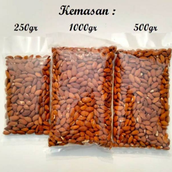 KACANG ALMOND PANGGANG KUPAS / ROASTED ALMOND NATURAL PREMIUM BLUE DIAMOND U.S.A