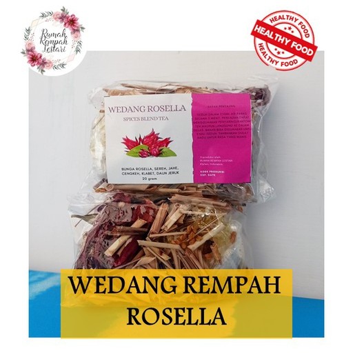 

WEDANG ROSELLA | WEDANG REMPAH JSR | REMPAH KOMPLIT DENGAN GULA BATU