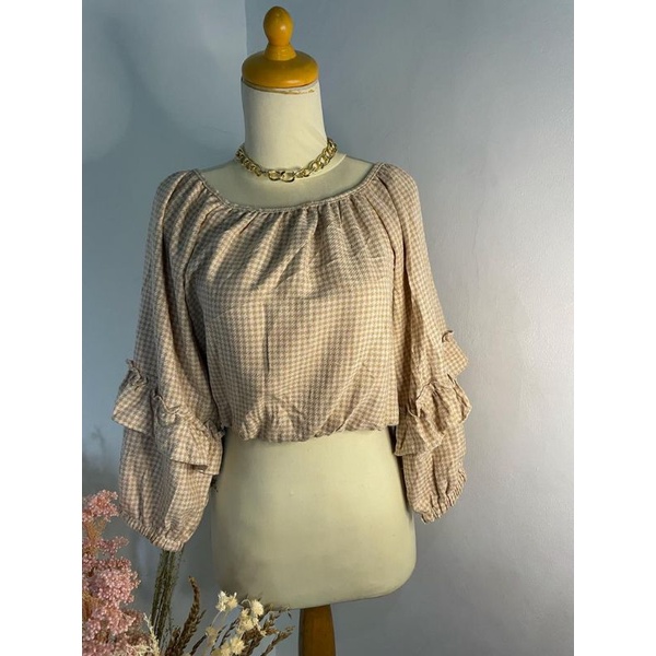crop coklat
