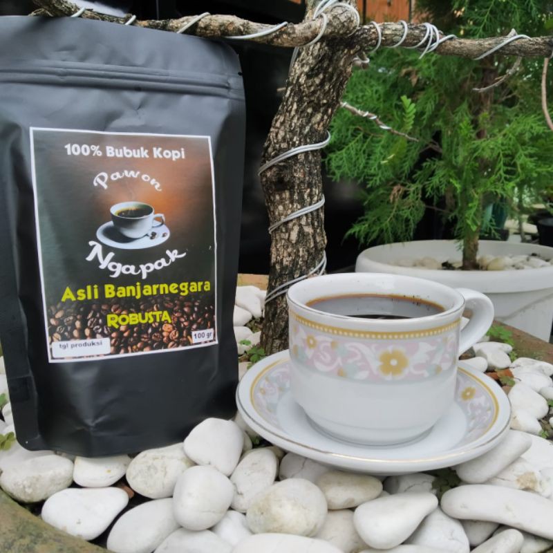 

bubuk kopi murni robusta 150 gram