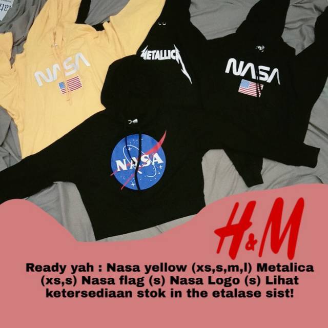 nasa sweatshirt h and m