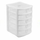 A04063 Laci plastik 5 susun Mini Drawer organizer assecories barang kecil kosmetik