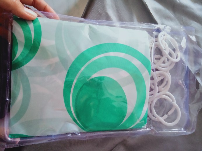 Art22-tirai Kamar Mandi Anti Air Shower Curtain Bathroom Motif Waterproof