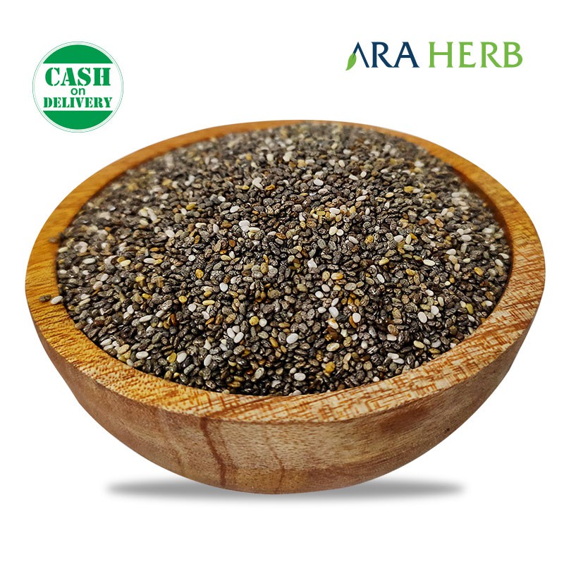 Chia Seeds Organik 100 Gram Black Chia Seeds