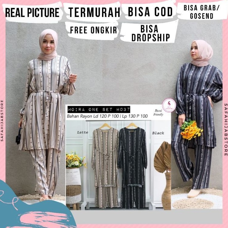 MOIRA ONESET /JUMBO SET /SETELAN JUMBO