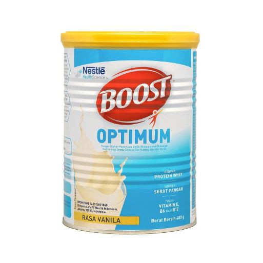 Nestle Nutren Boost Optimum Vanilla 400gr - Susu nestle nutren