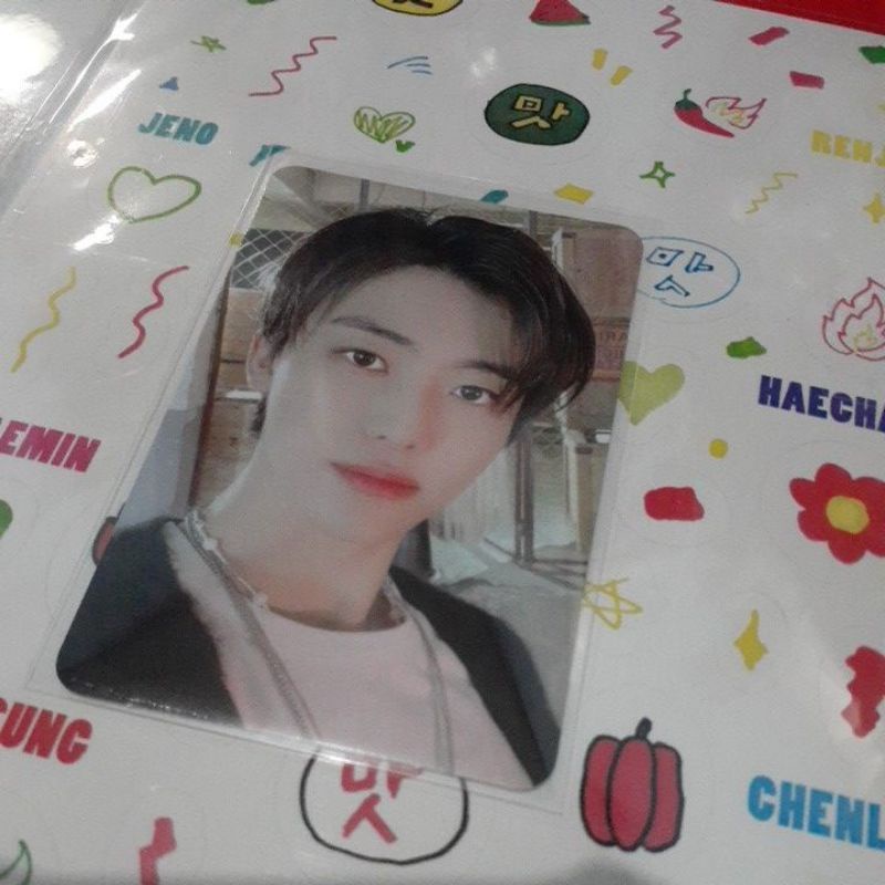 MD HOT SAUCE DECO SET PHOTOCARD PC JAEMIN SELCA