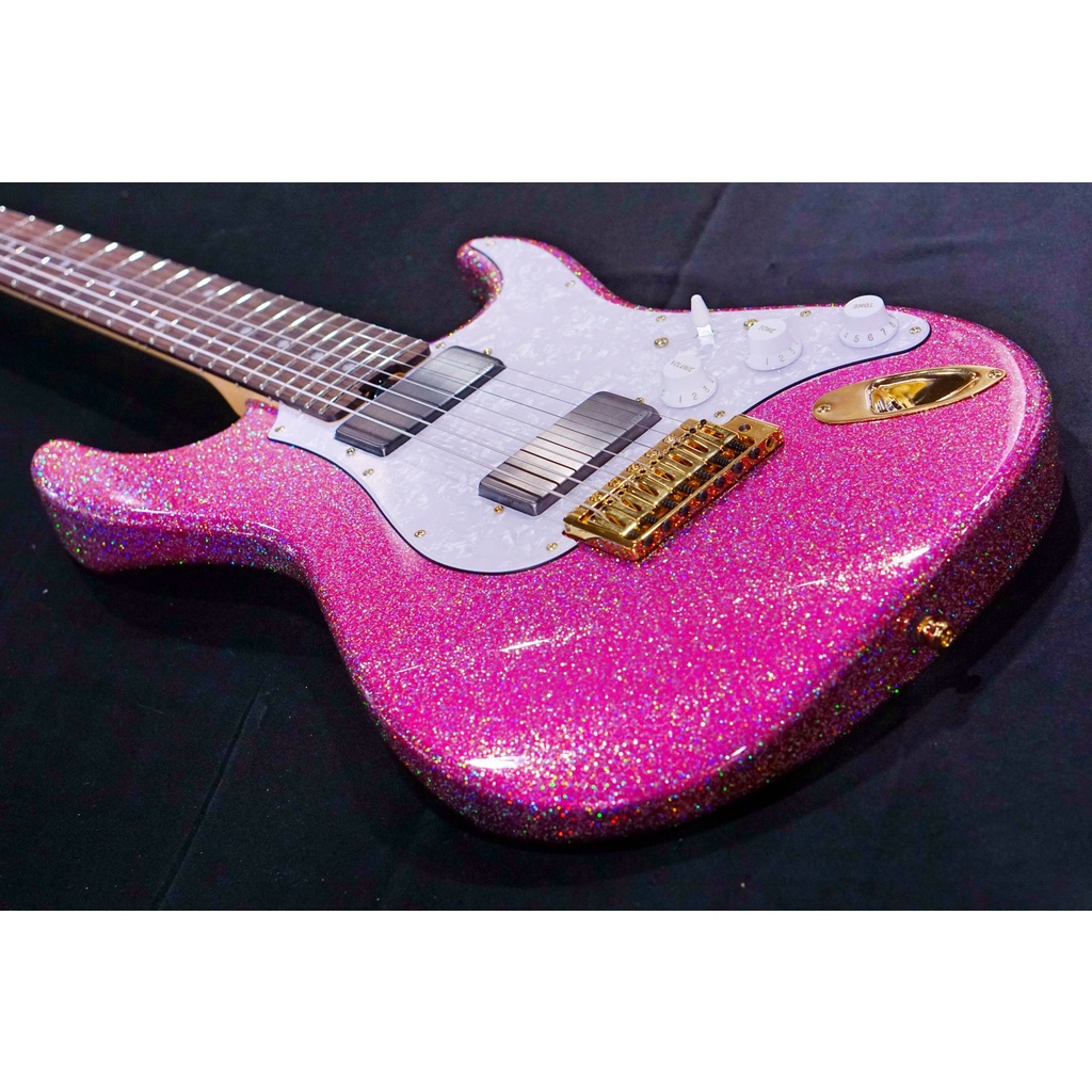 ESP SNAPPER-7 TAKAYOSHI OHMURA CUSTOM/R Twinkle Pink E1021202