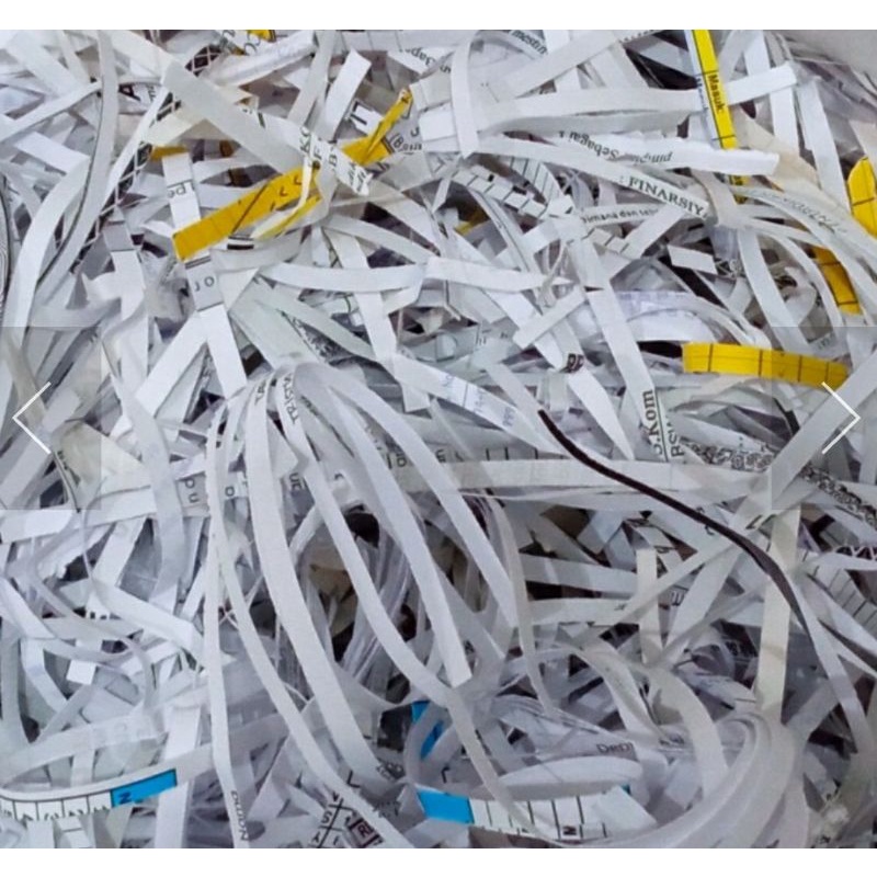 

KERTAS CACAH/PAPER SHREDDER/KERTAS SERUT BEKAS