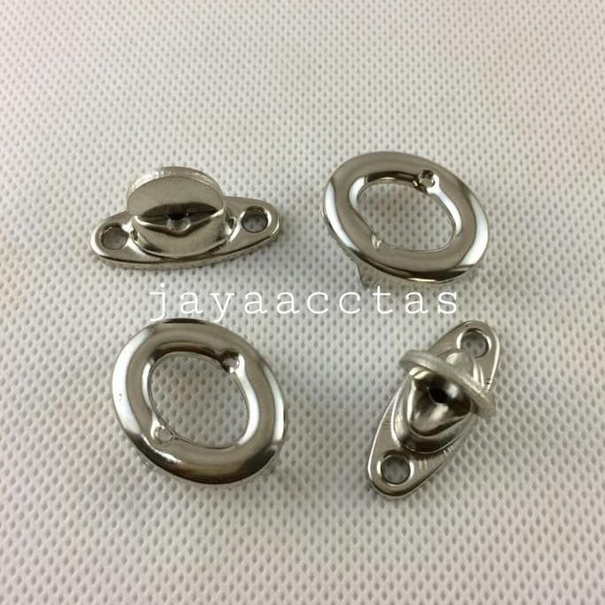 

kunci putar tas oval 2.5 cm/12 pcs murah bandung NEW