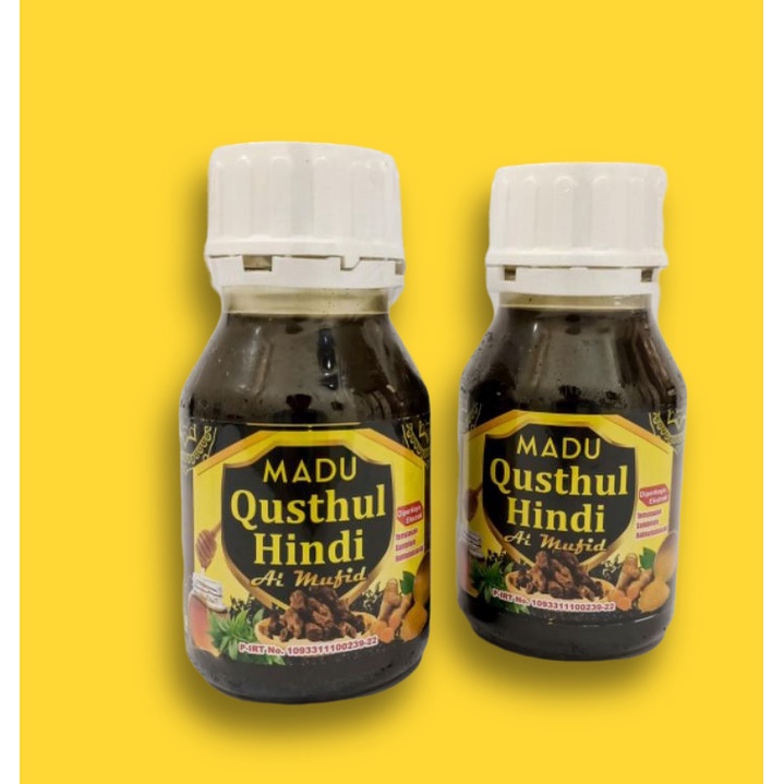 

Madu Qusthu Hindi Al Mufid 350 gram untuk meningkatkan daya tahan tubuh meningkatkan imun herbal madu