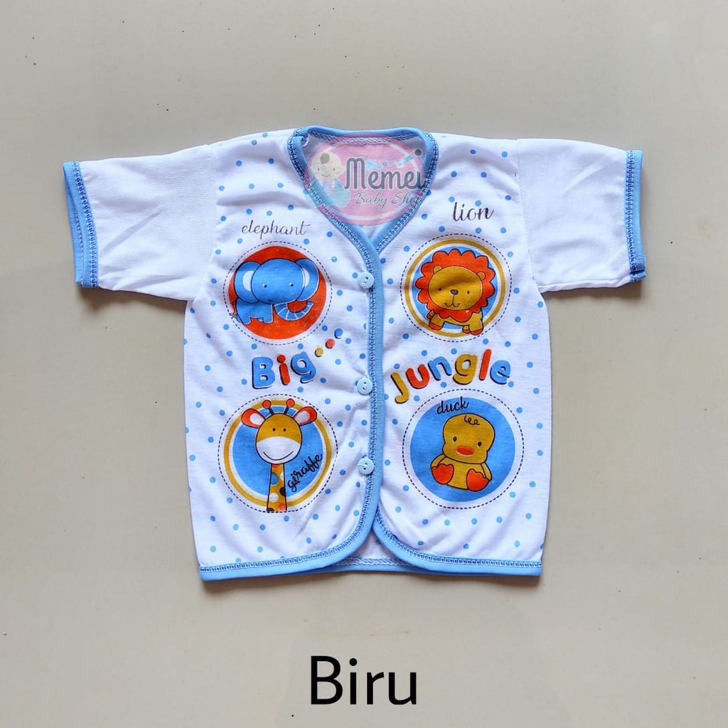 Baju bayi pendek KATUN perlengkapan bayi lahir