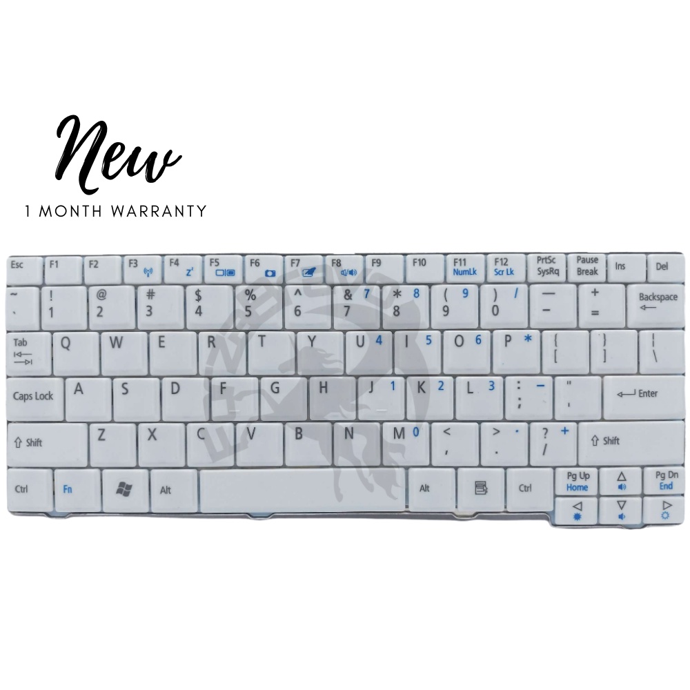 KEYBOARD ACER ASPIRE ONE ZG5 A110 D150 D250 531H D250 EMACHINES EM250