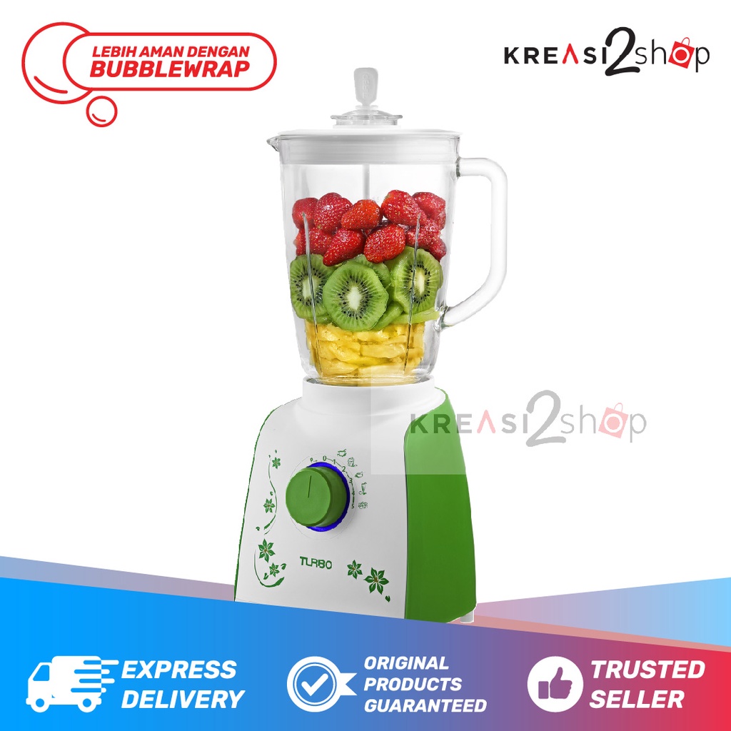 Turbo Glass Blender EHM8098 / Turbo Blender Kaca EHM8098 Hijau