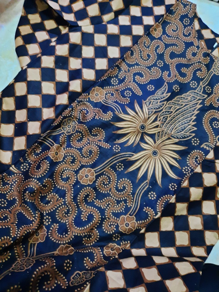 Tunik Batik Sogan Ukuran S M L Xl Xxl Ld 120