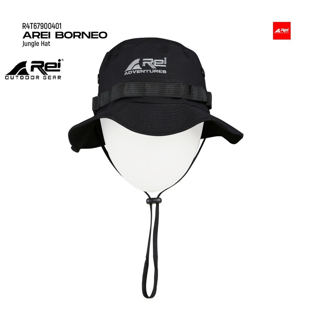 TOPI RIMBA ORIGINAL REI JUNGLE HAT BORNEO AREI OUTDOORGEAR