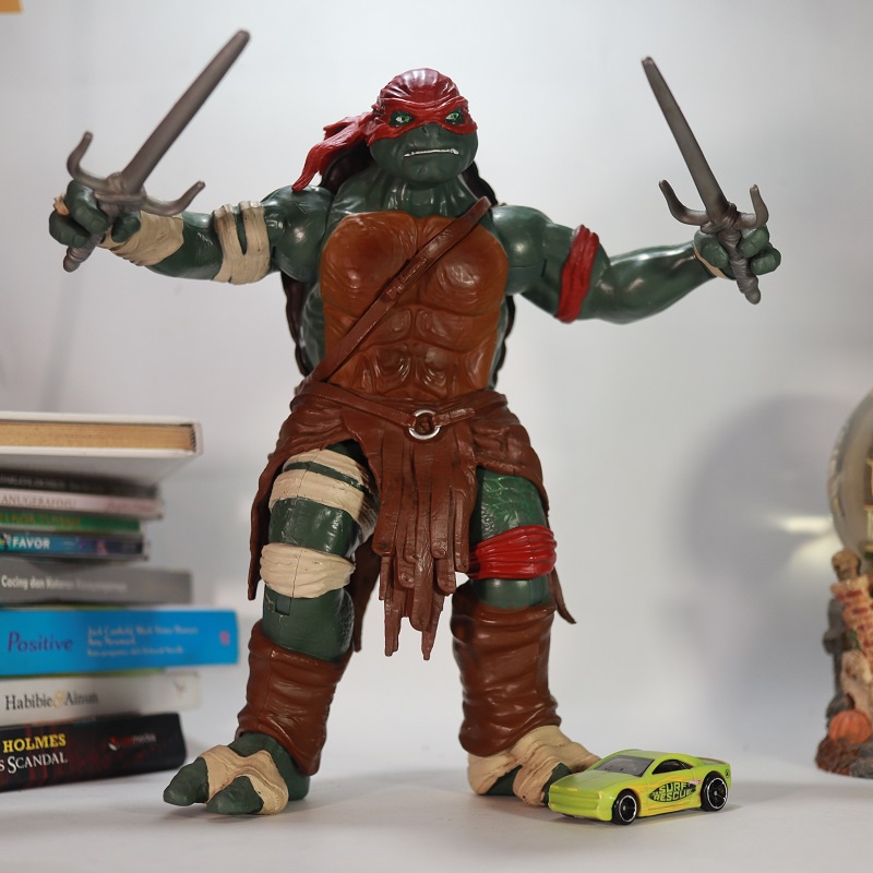 raphael tmnt playmate 2014 28 cm kura-kura ninja figure