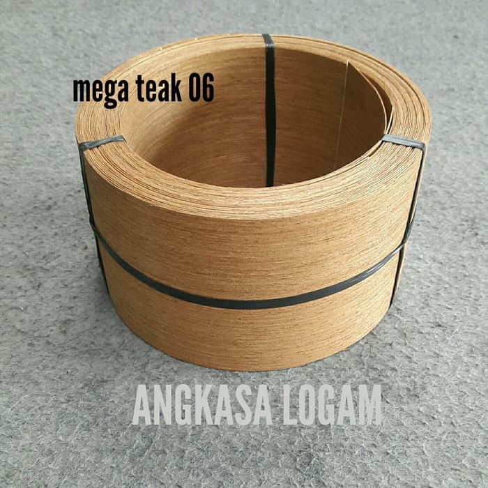 Vinyl Veneer Vinil Kayu MegaTeak 06 Murah