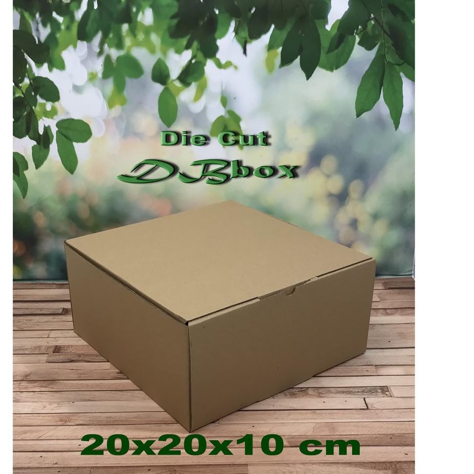 

MurahBanget!!! ( 5 Pcs ) Kardus Uk. 20x20x10 cm....Die Cut kotak Kue tart -aksesoris-dll model box p