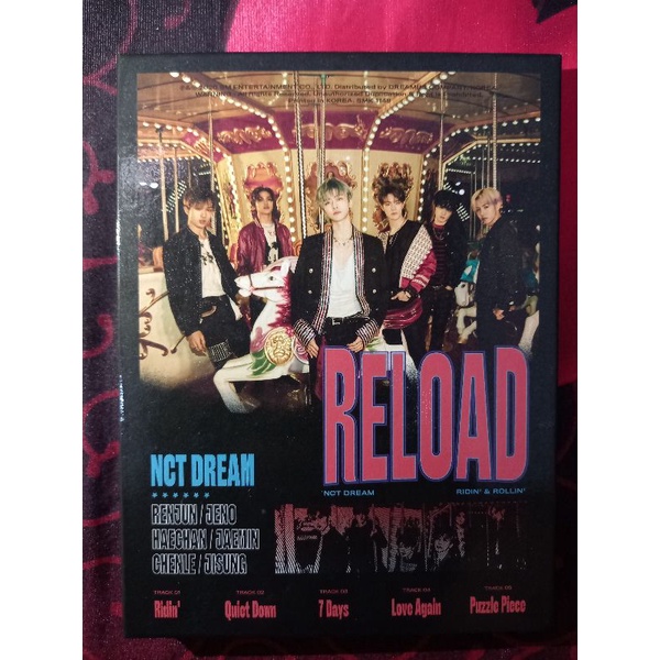 [BOOKED] ALBUM ONLY RELOAD VER RIDIN